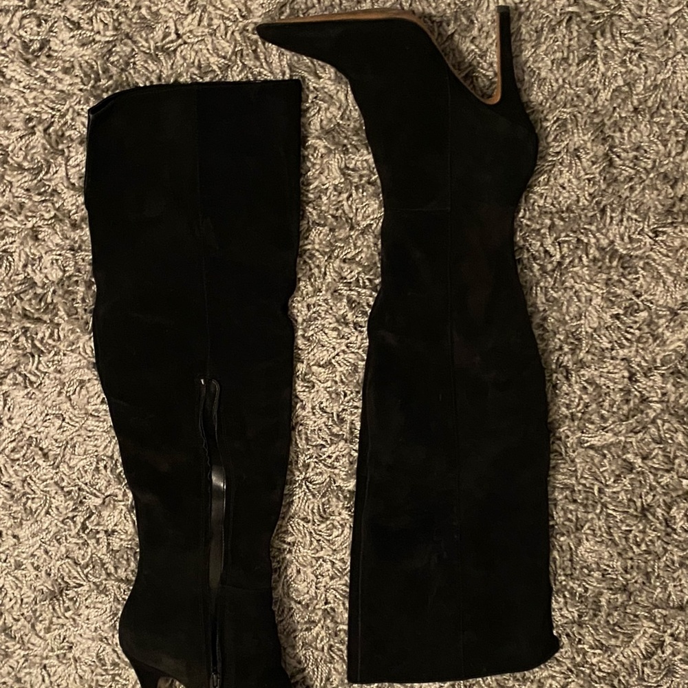 ALDO Seania Pointed Toe Suede Over the Knee Boot
